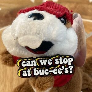 Buc-ees enamel pin NEW buc-ee’s gas station pinback brooch NEW (no plushie)